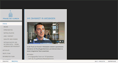 Desktop Screenshot of praxis-am-kureck.de