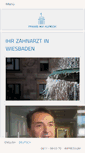 Mobile Screenshot of praxis-am-kureck.de